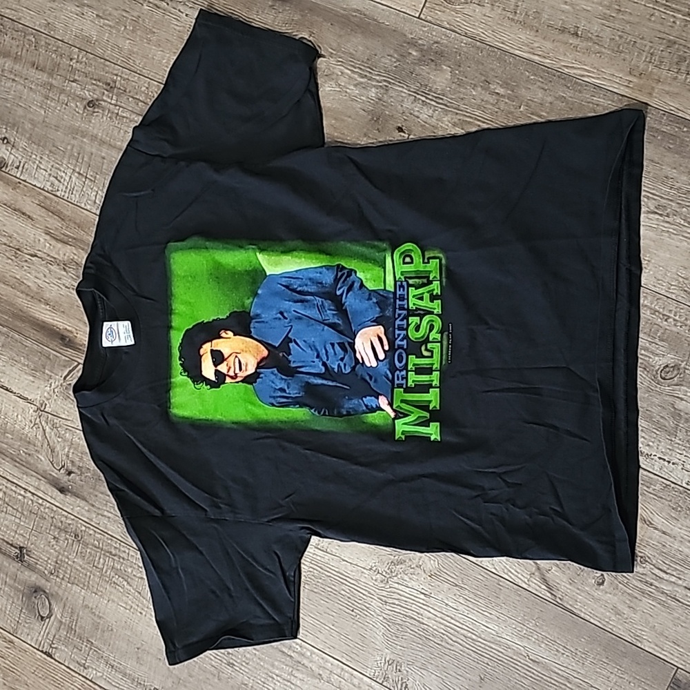 Delta Black Ronnie Milsap Graphic T-Shirt